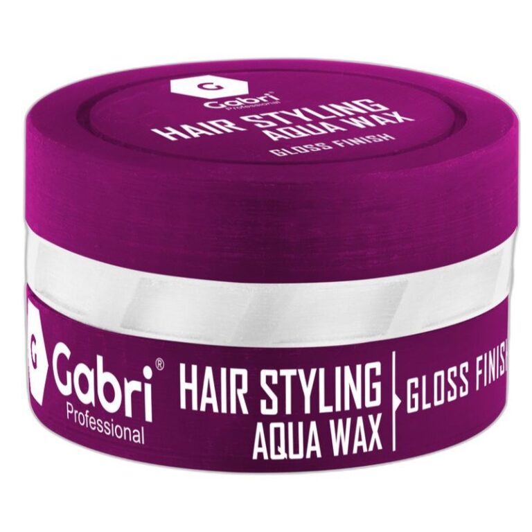 Gabri Hair Wax Gloss Finish – Purple 150ml